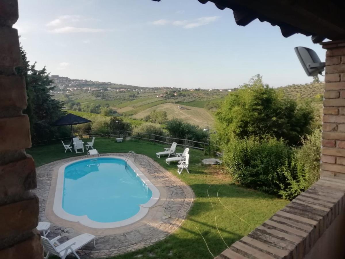 Casalustro Villa Citta Sant'Angelo Bagian luar foto