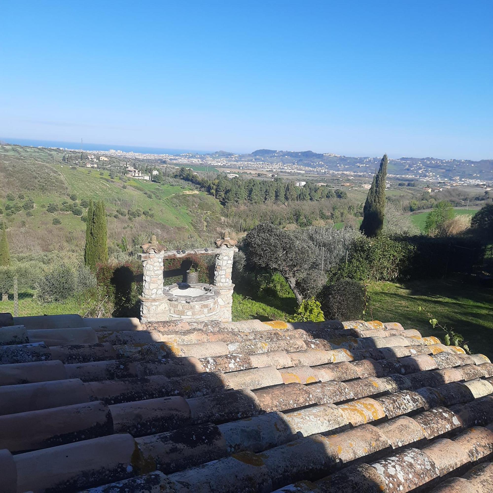 Casalustro Villa Citta Sant'Angelo Bagian luar foto